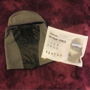 Mens hooded ski mask grey and black New in Package by Astro AI